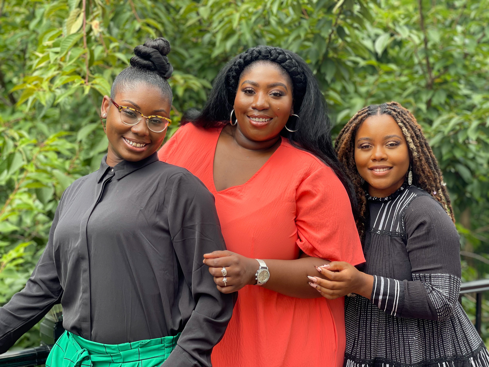 Group of Women Outdoors 